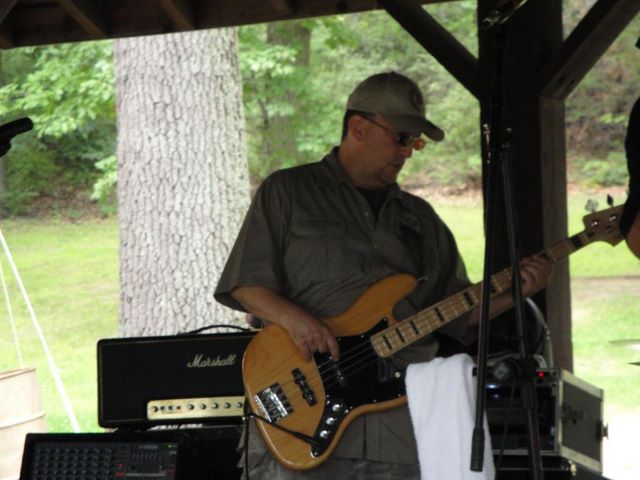 Nothing like playing the blues at the park...